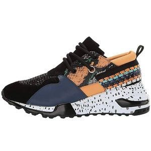NIB Steve Madden Cliff Sneakers Orange Multi